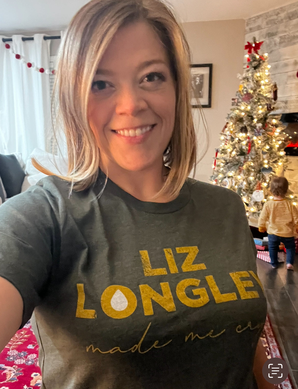 Liz Longley Made Me Cry Crew Neck T-Shirt