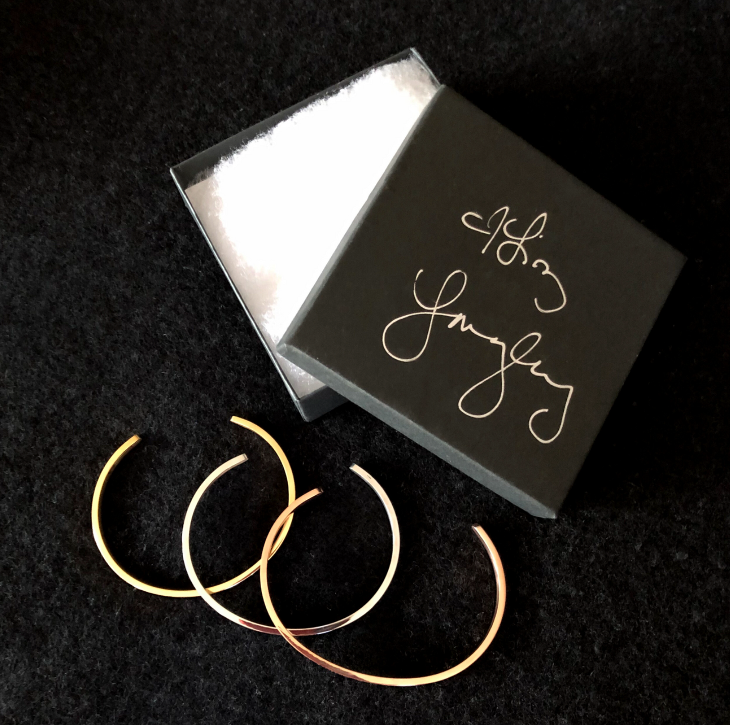 Funeral For My Past Lyric Bracelets (Set of 3)