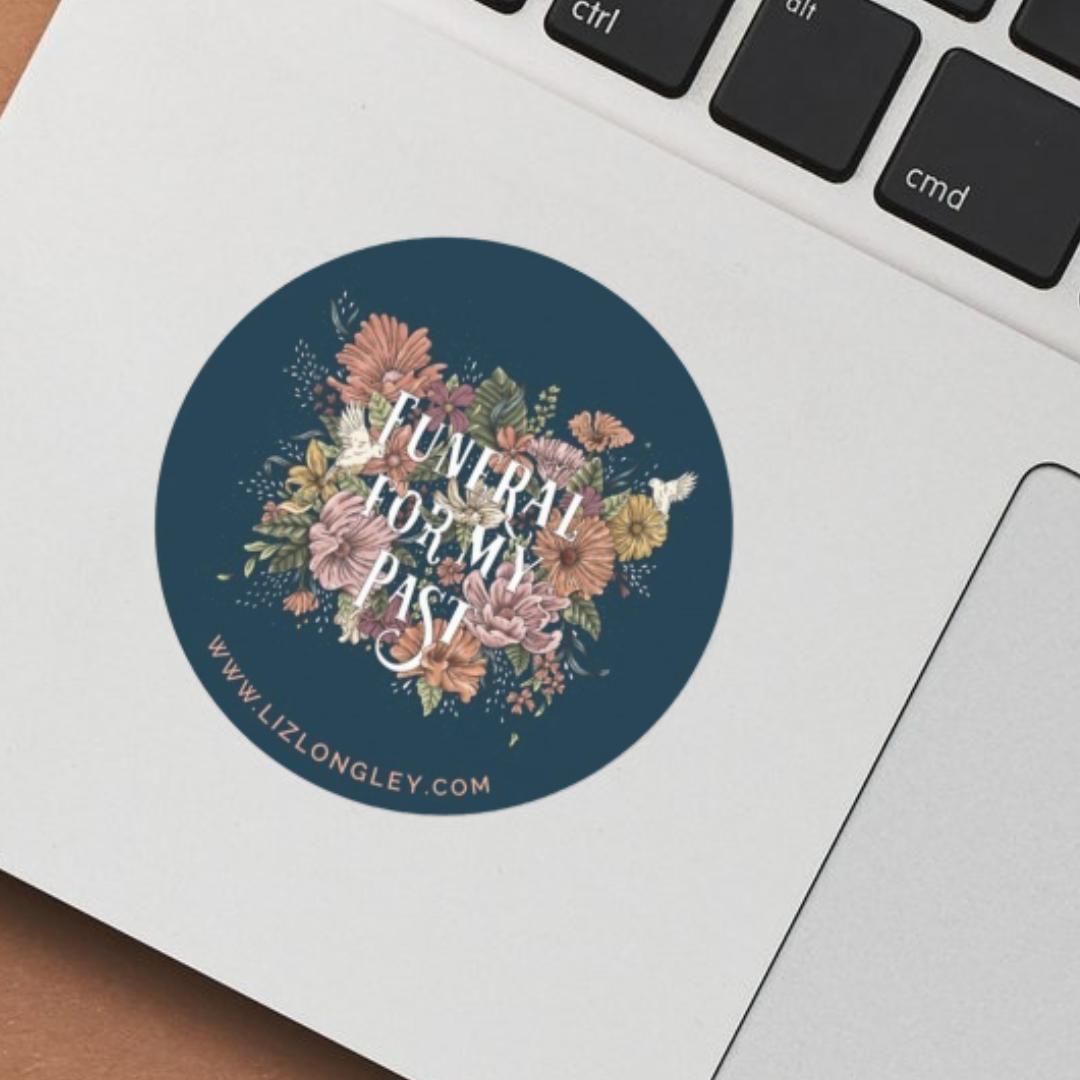 Funeral For My Past Sticker #1