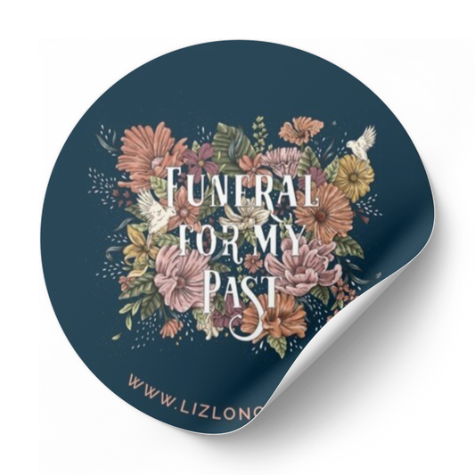 Funeral Service Text Sticker Products – Liz Longley Merch